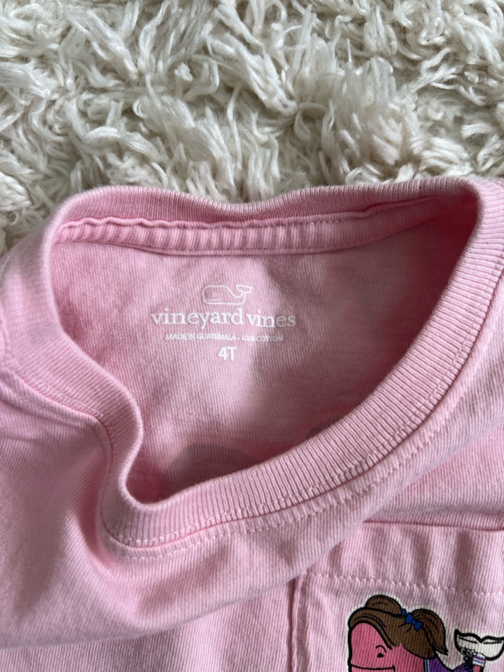 Girls' Vineyard Vines Tee - Picture 3 of 5
